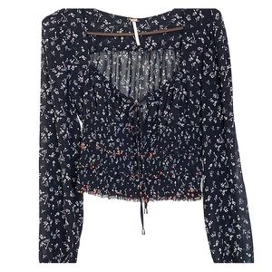 Free people sheer blouse in XS
